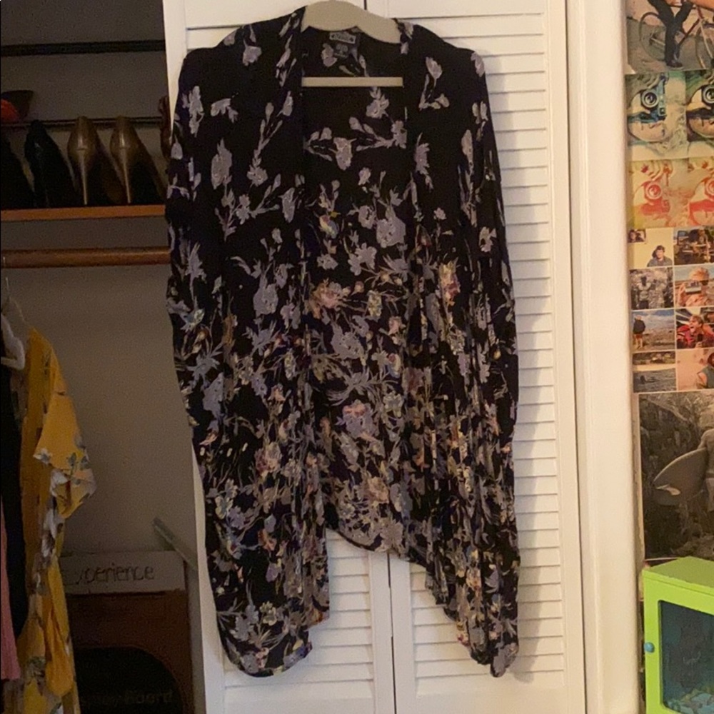 Floral “kimono”